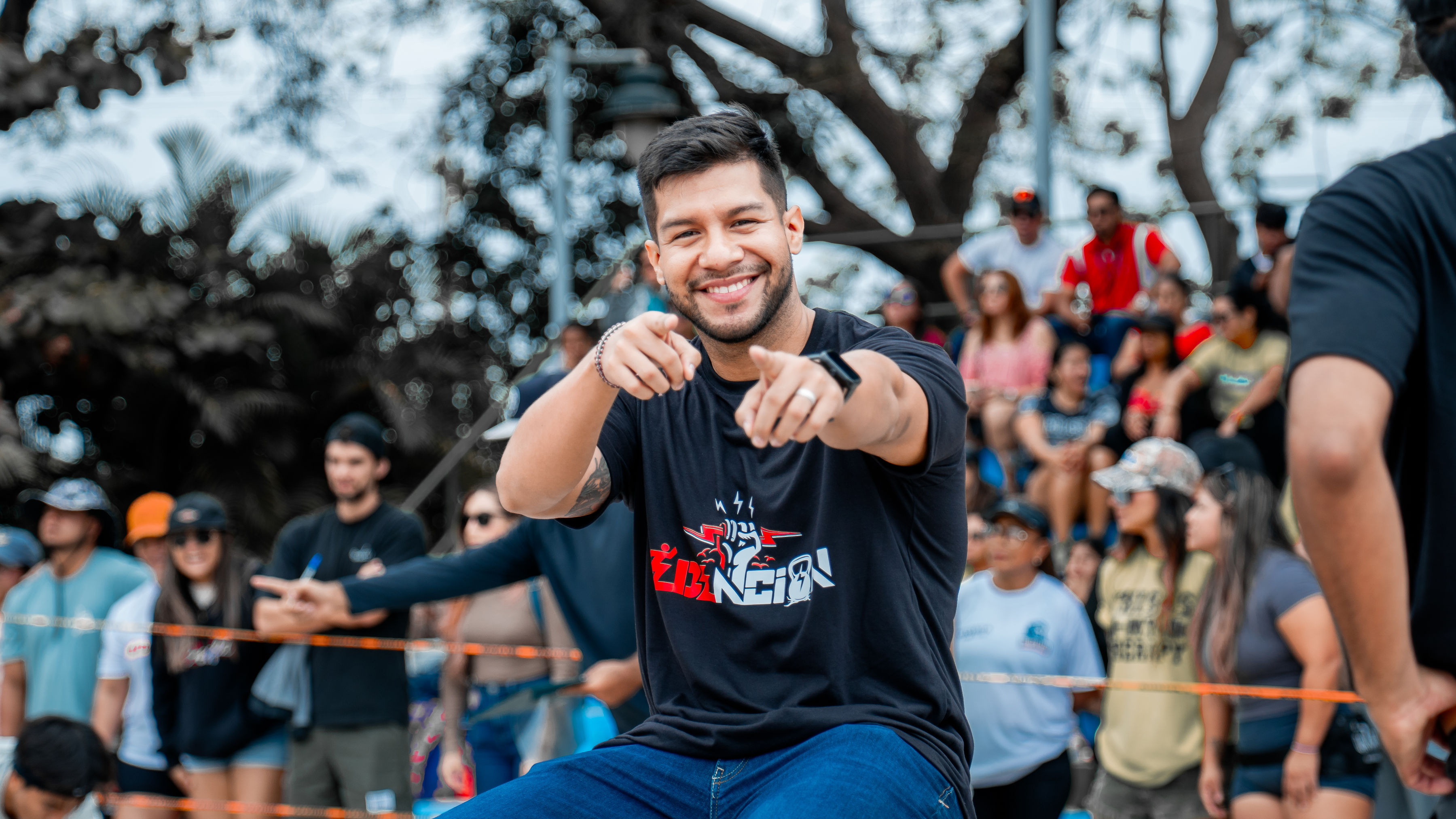 Atletas compitiendo en Redención